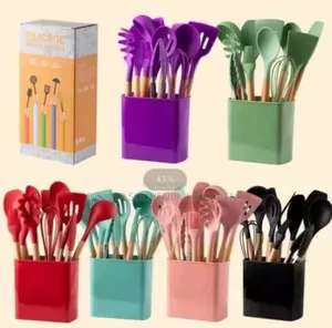 13piecs Silicone Spoon