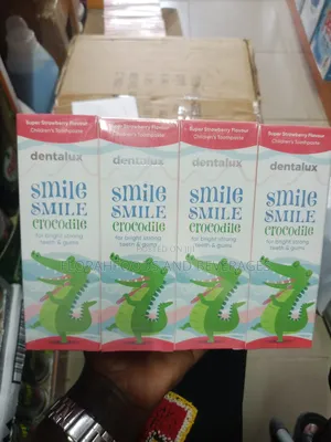 Dentalux Smile Smile Crocodile Toothpaste (12 Pack)