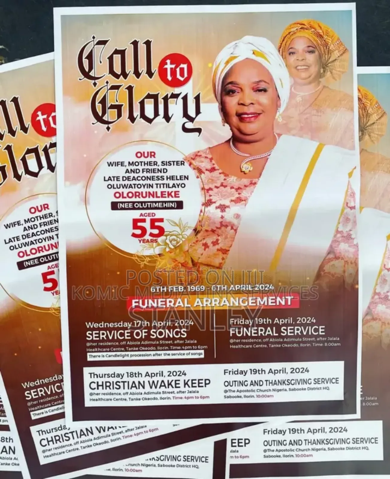 Events / Burial Posters