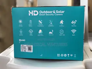 4g V380 Pro 3 Motorized Lens PTZ Solar Camera With 128gb Storage