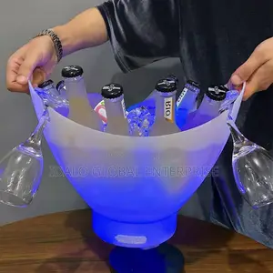 Led Transparent Ice Bowl/Bucket
