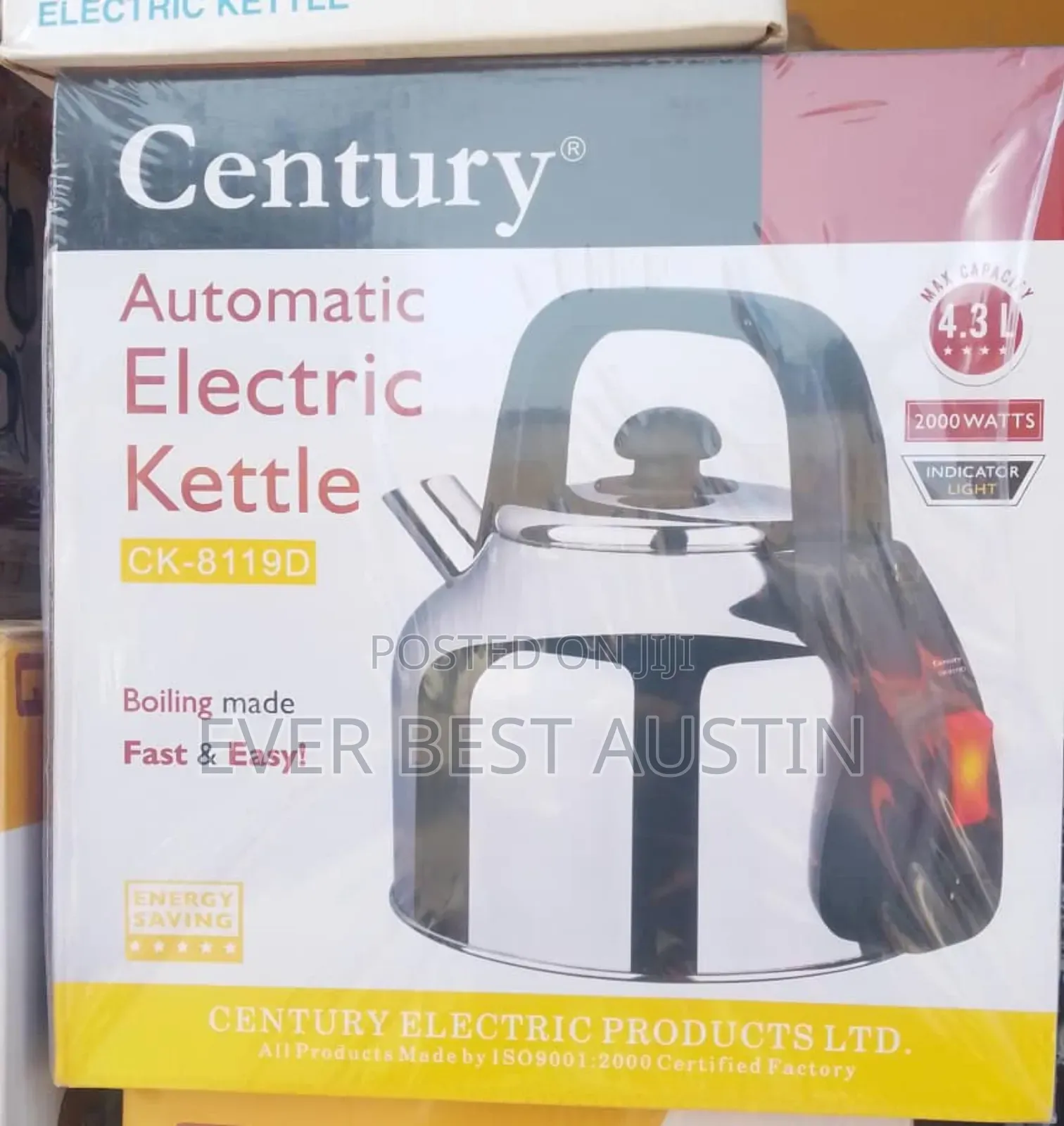 Century 4.3litres Kettle