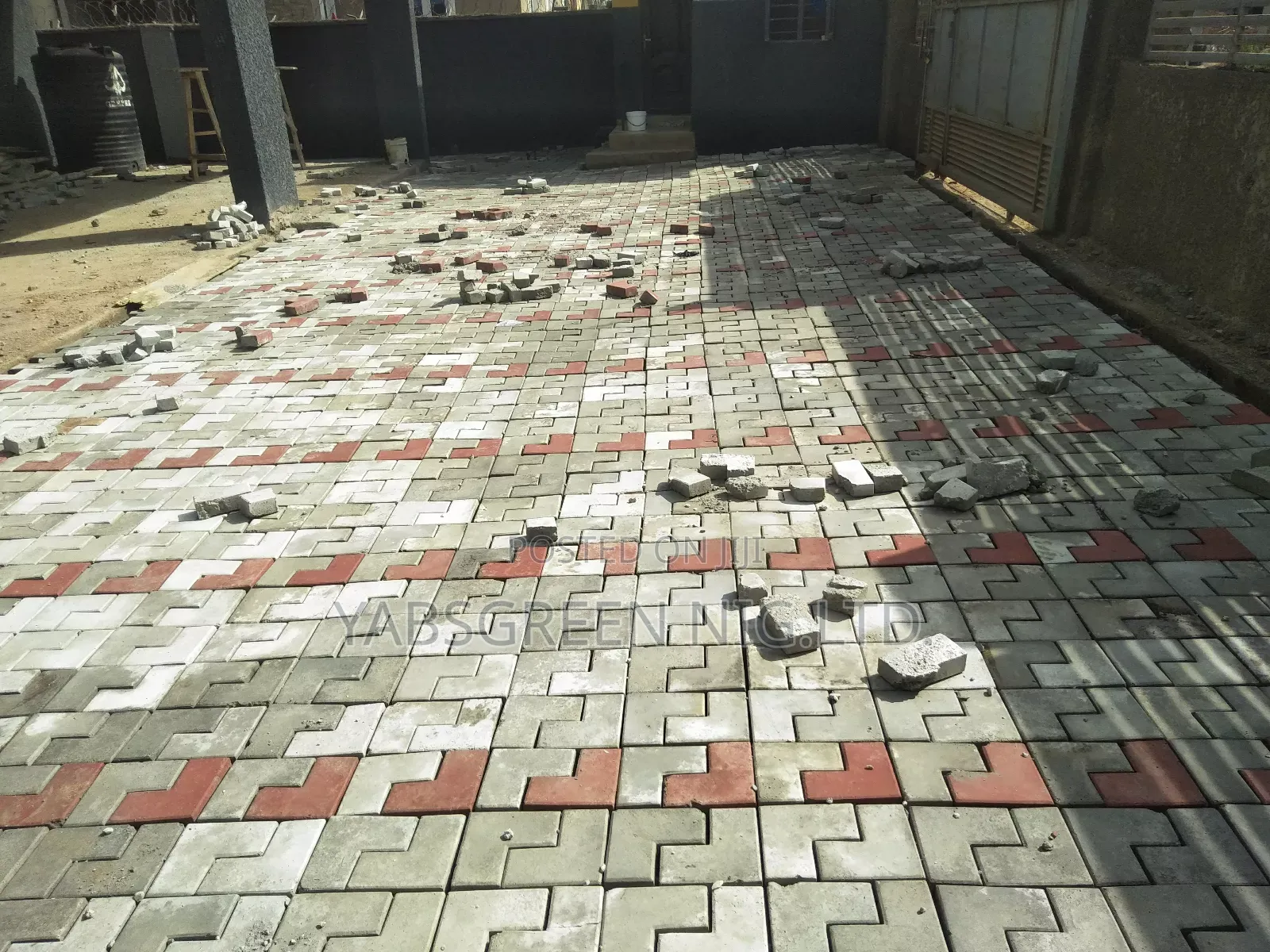Interlocking and Stamp Concrete