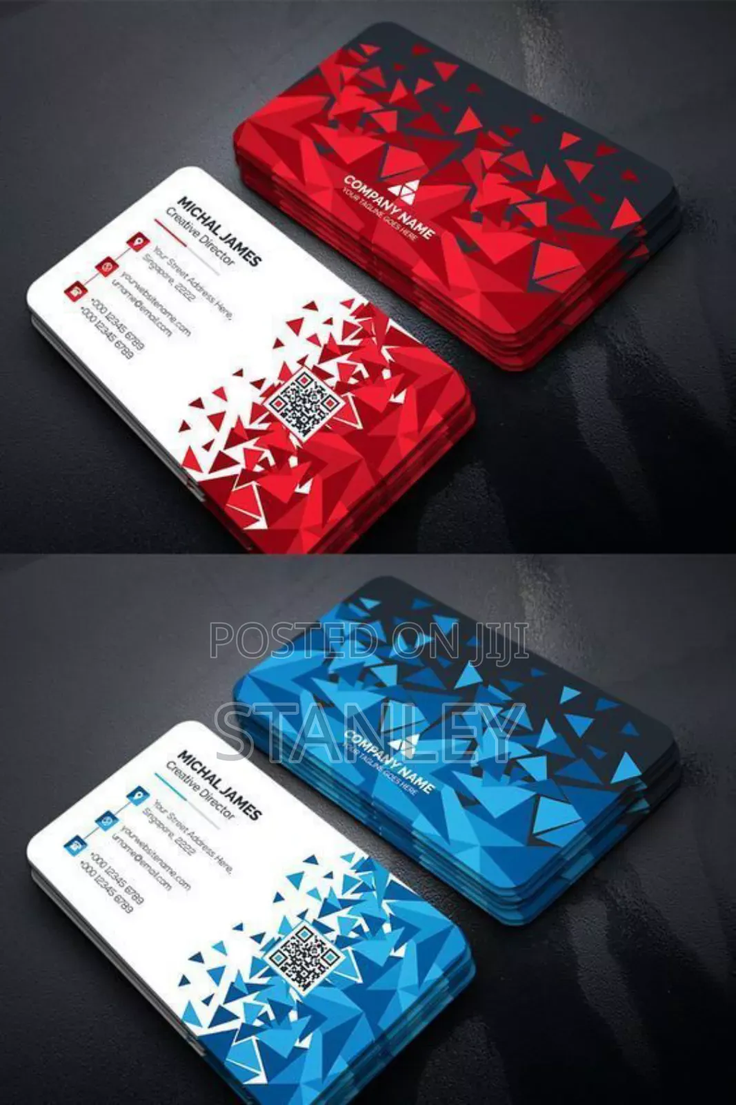 Complimentary / Business Cards