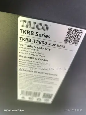 28 Kwh 48 Vtaico Lithium Battery