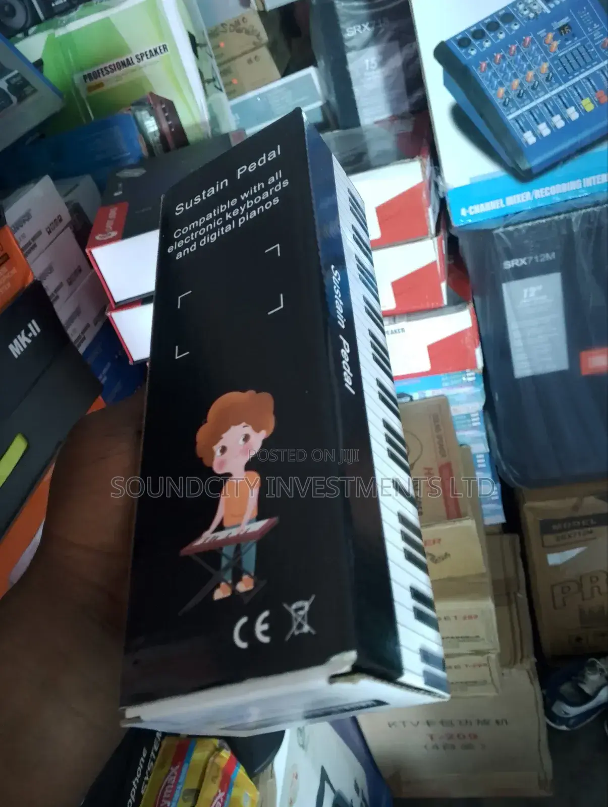 Keyboard Sustain Pedal