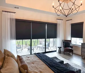 Automatic Remote Controlled Roller Shades Window Blinds