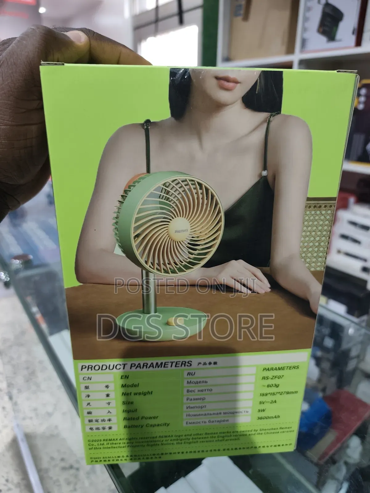 Remax Zfo7 Desktop Fan