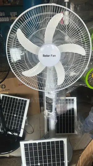 Solar Fan With Panel