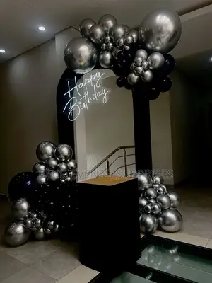 Birthday Ballon Backdrop
