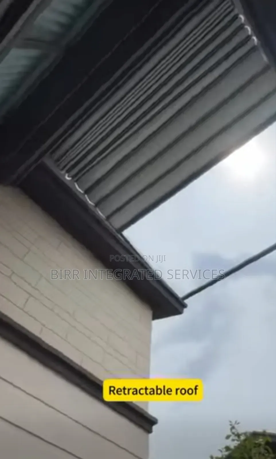 Retractable Roofing, Sliding Roof, Pergola