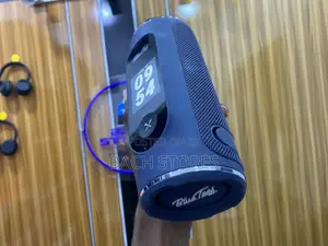 Blue Tees Golf Player GPS Speaker With Touch Screen Deep Sound