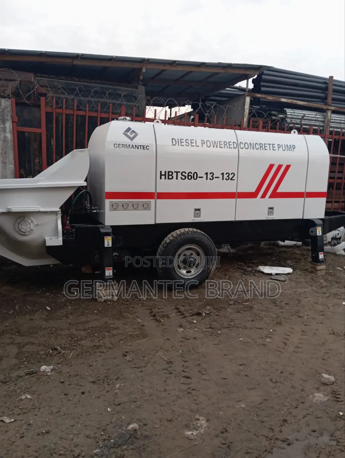 Diesel Powered Concrete Pump