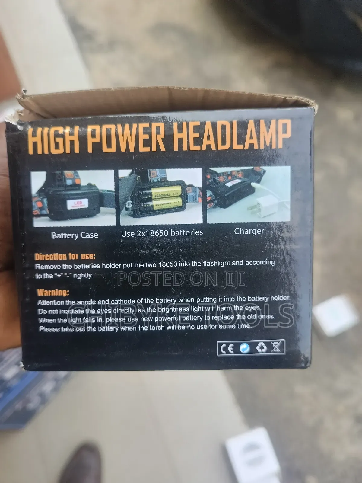 High Power Rechargeable Led Headlamp