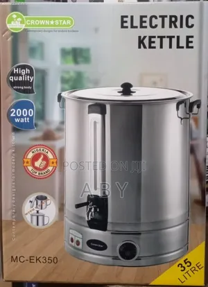 35l Master Chef Electric Kettle 2000w