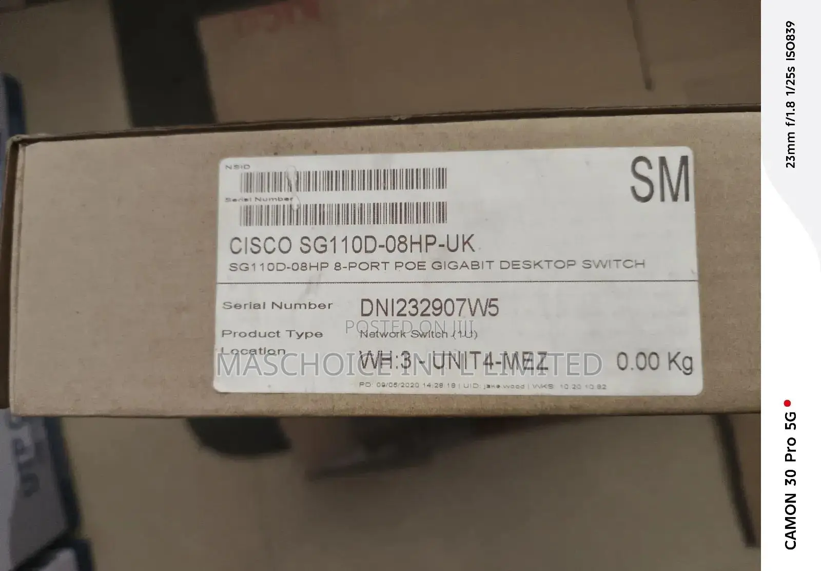 Cisco Small Business Sg110d-08hp