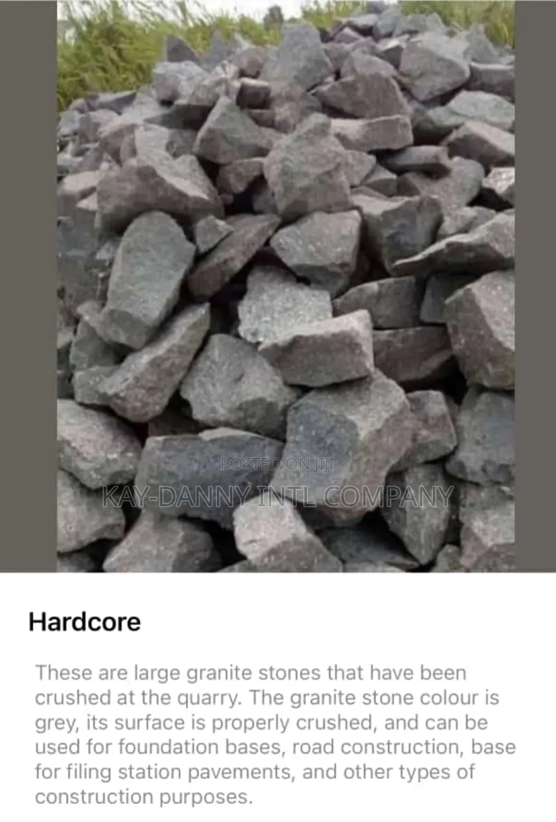 Granite And Stone Dust
