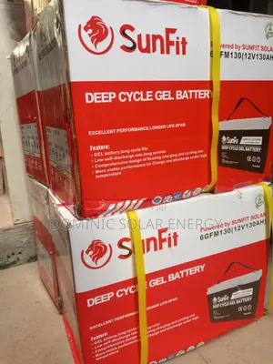 12v/130ah - Sunfit Deep Cycle Gel Battery