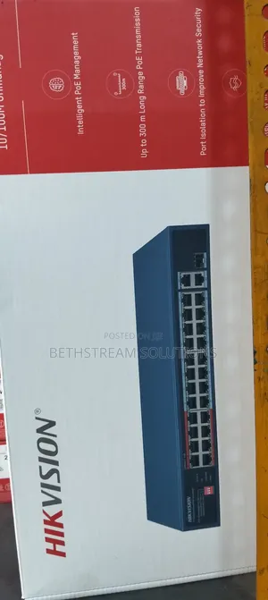 Hikvision 24 Ports Poe Switch