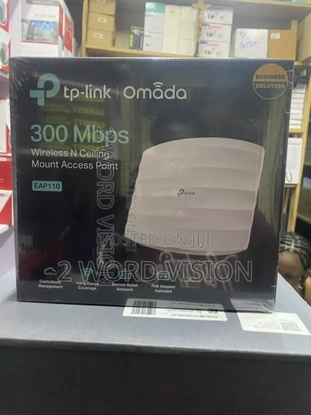 Tp-Link 300mbps Wireless N Ceiling Mount Access Point.Omada