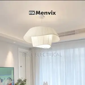 Nordic Retro Fabric Pendant Lamp