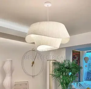 Nordic Retro Fabric Pendant Lamp