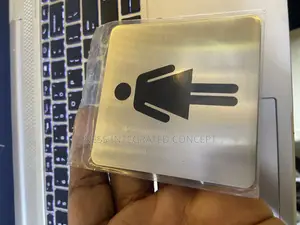 High Quality Stainless Steel Antirust Square Female Signage