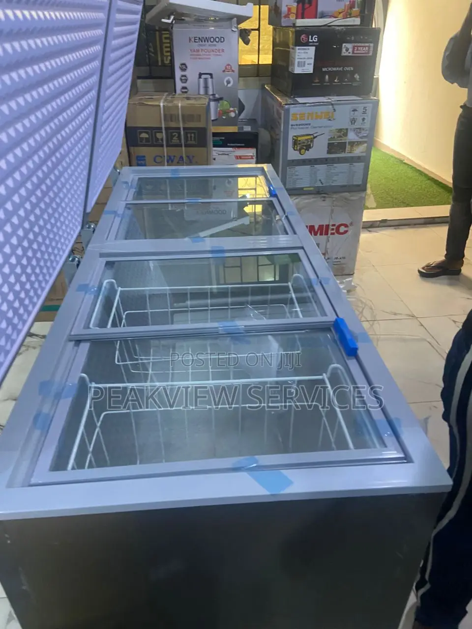 Snowsea Bd700 Dual Door 520l Freezer Layout