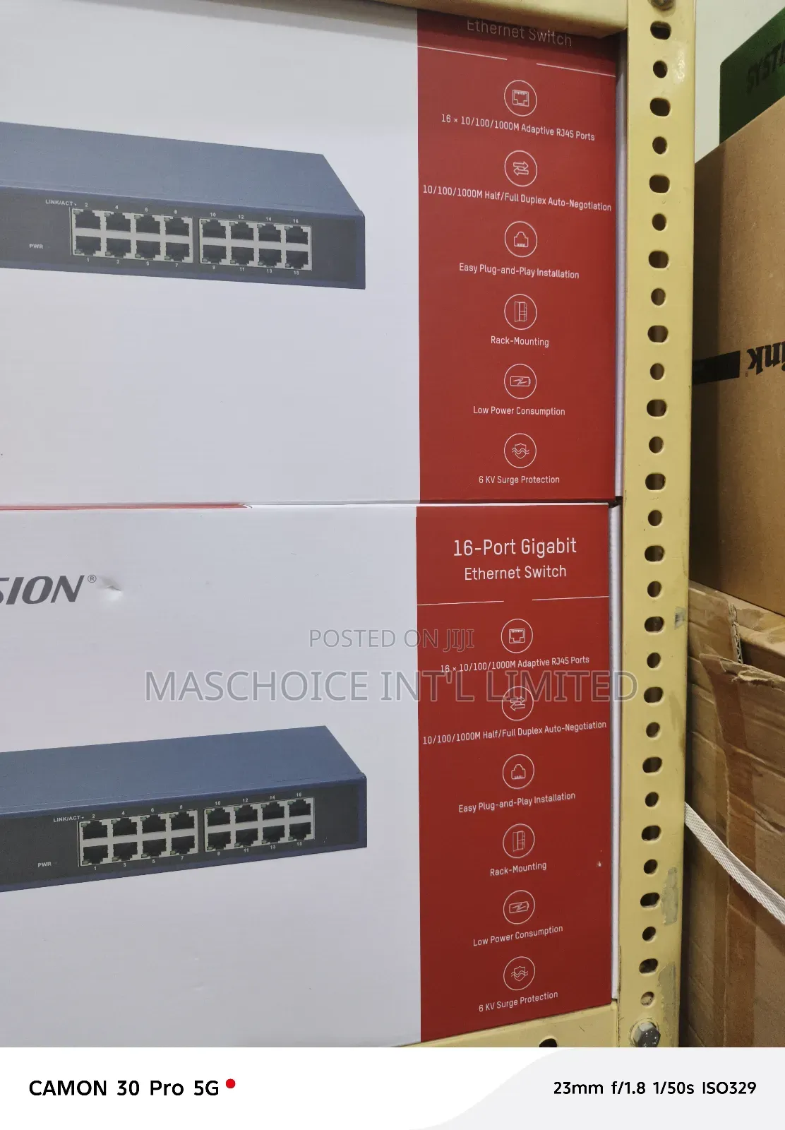 Hikvision 16-port Gigabit Unmanaged Switch