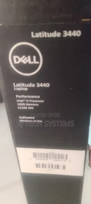 New Laptop Dell Latitude 3440 16GB Intel Core I7 SSD 512GB