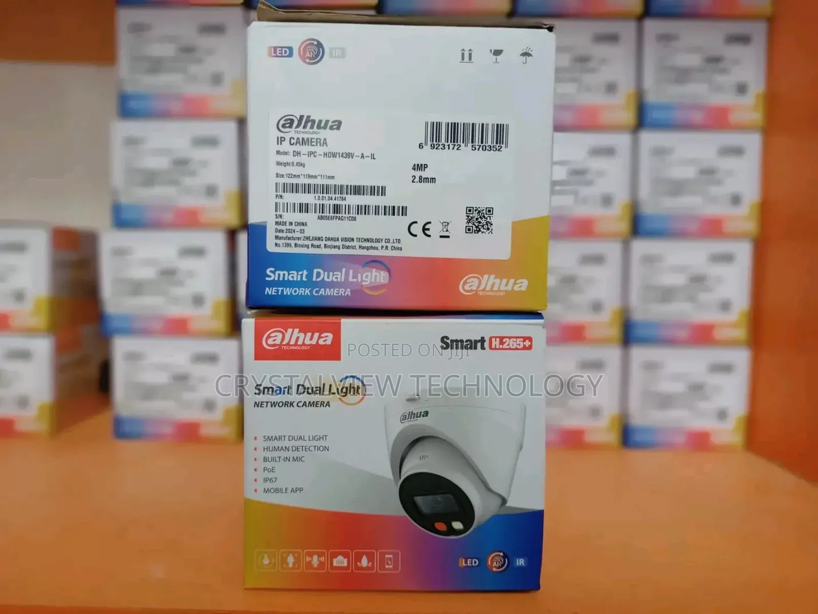 Dahua 4mp Smart Dual Light With Audio (Entry Series)