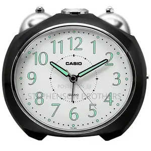 Casio Analog Table Clock With Bell Alarm, Snooze, Tq-369-1df