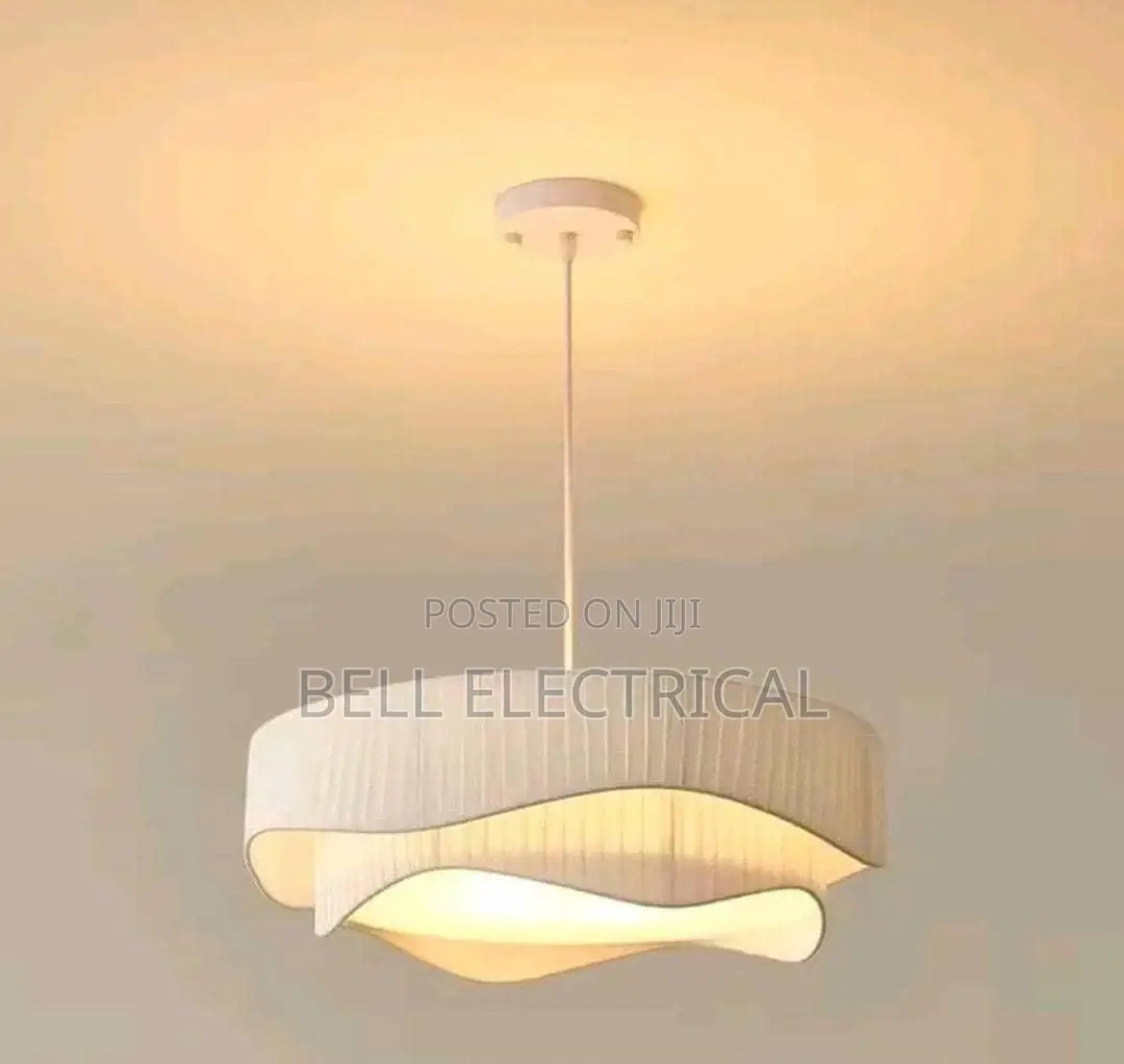 Nordic Designer Pleated Fabric Led Pendant Light
