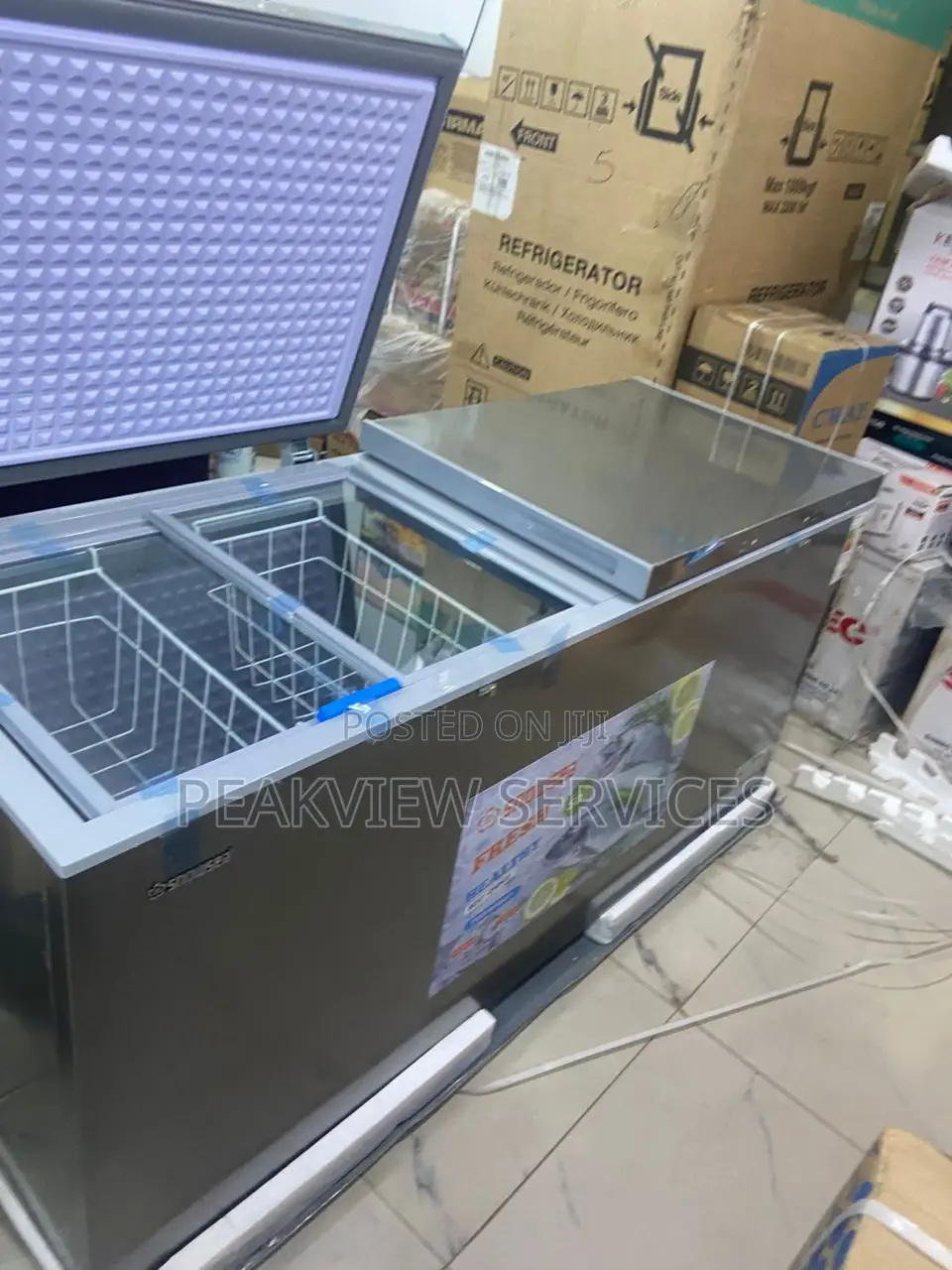 Snowsea 520l Bd700 Freezer Layout