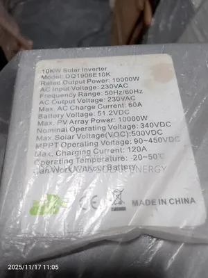 Without All in One Solar Hybrid Lithium Ion Battery and 10kva