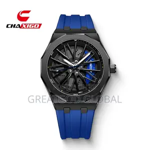 Nee Chaxigo Rubber Spinning Wristwatch