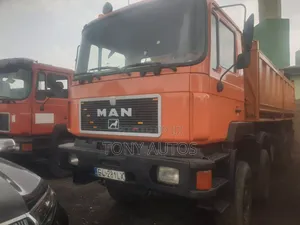 Man Diesel Dump Truck 1997 Orange