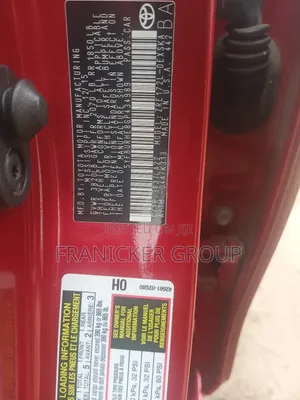 Toyota Corolla 2015 Red