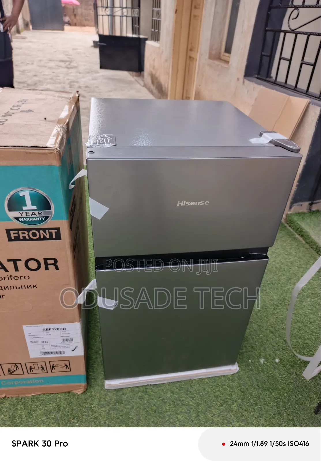 Snapfreeze Hisense 120dr Double Door Refrigerator