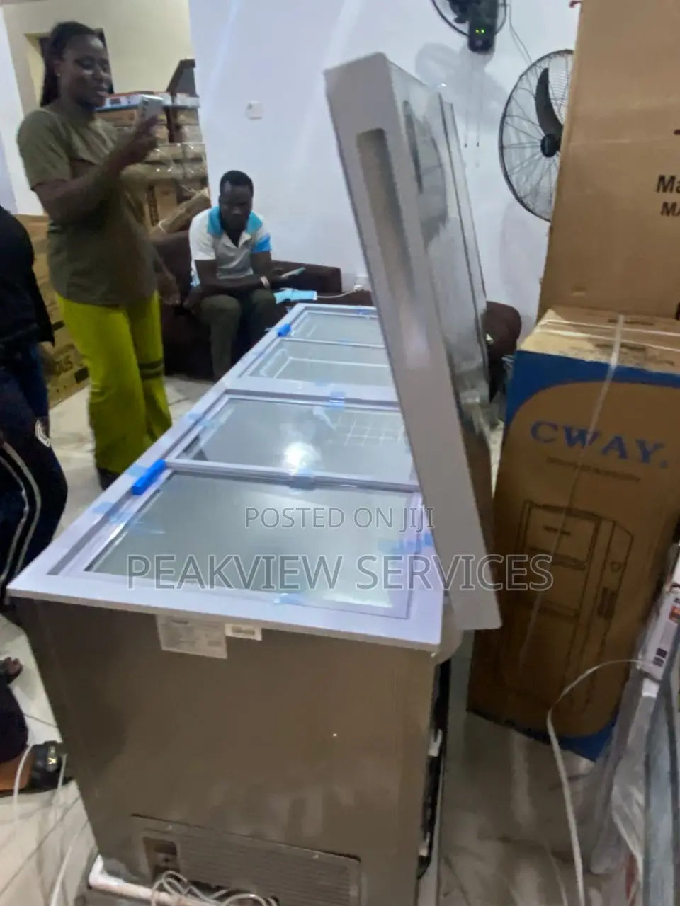 Snowsea Bd700 Twin Lid Deep Freezer 520l