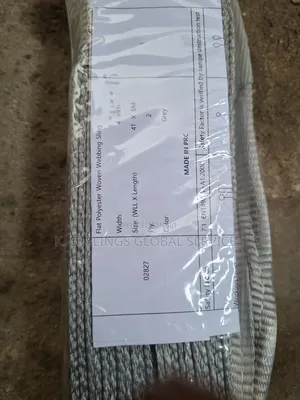 4ton X 6mtrs Flat Polyester Webbing Sling