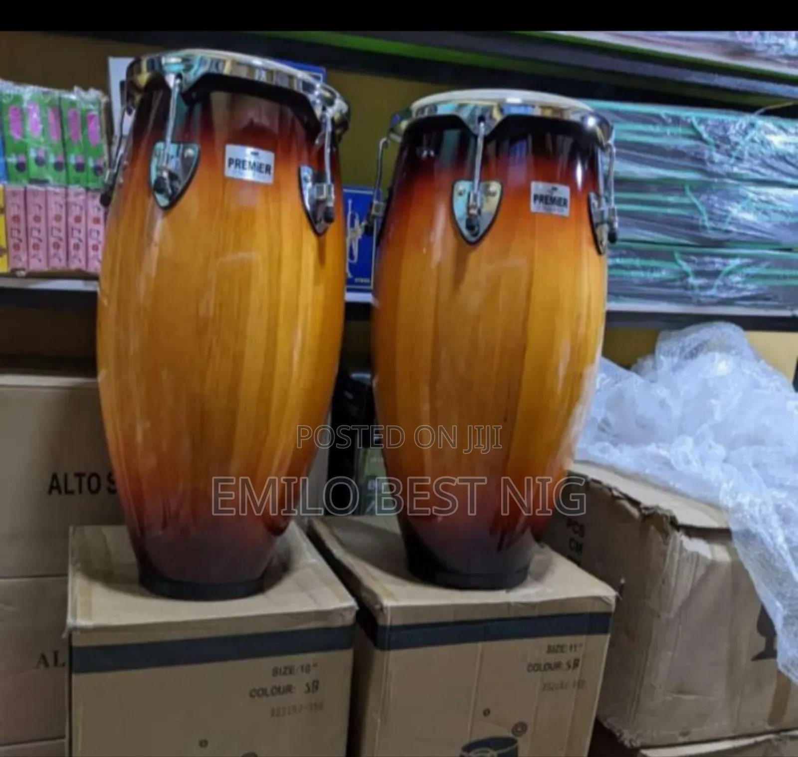 Original Premier Conga Drum Set