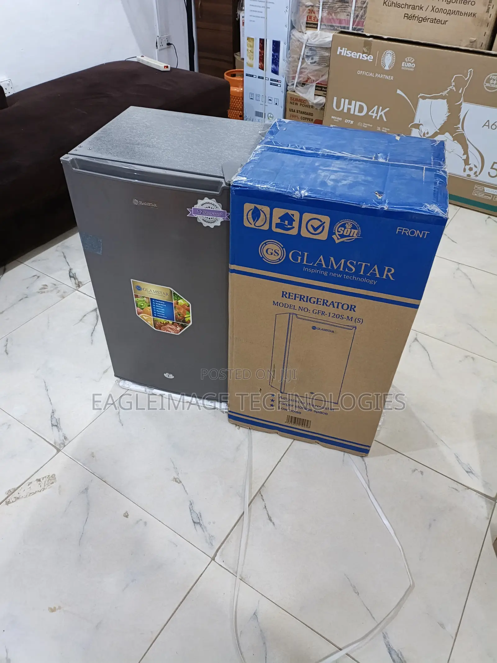 New Glamstar 90l Compact Refrigerator – Energy Saving Quiet