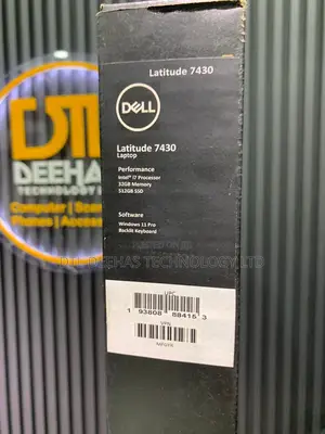 New Laptop Dell Latitude 7430 32GB Intel SSD 512GB