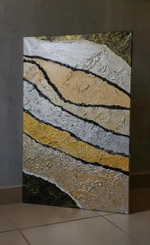 Textured Acrylic Painting