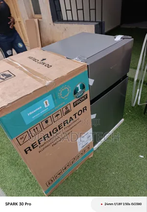 Super Cool Hisense 120dr Double Door Refrigerator