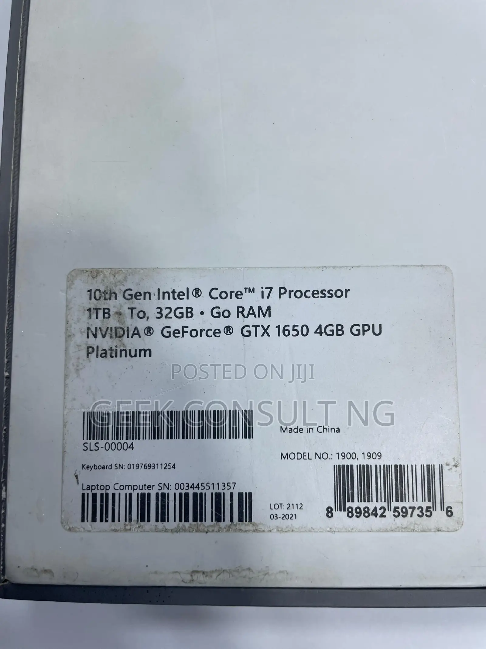 Laptop Microsoft Surface Book 3 32GB Intel Core i7 SSD 1T