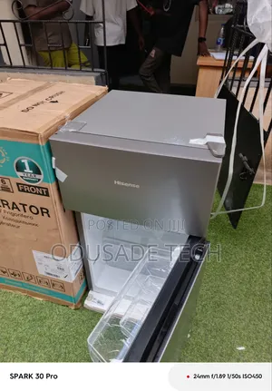 Sparkle Hisense 120dr Double Door Refrigerator