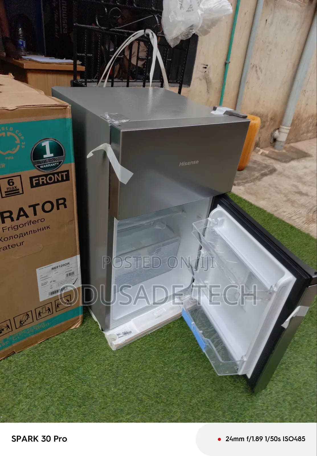 Swift Hisense 120dr Double Door Refrigerator