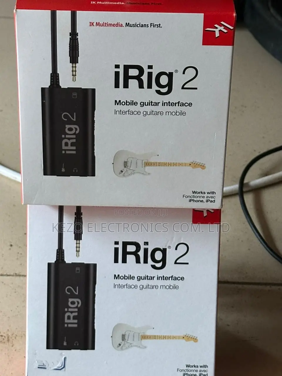 Irig2 Mobile Guitar Interface
